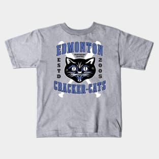 Edmonton Cracker-Cats Kids T-Shirt